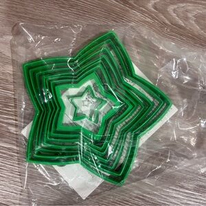 Wilton Green Star Cookie Cutter Set